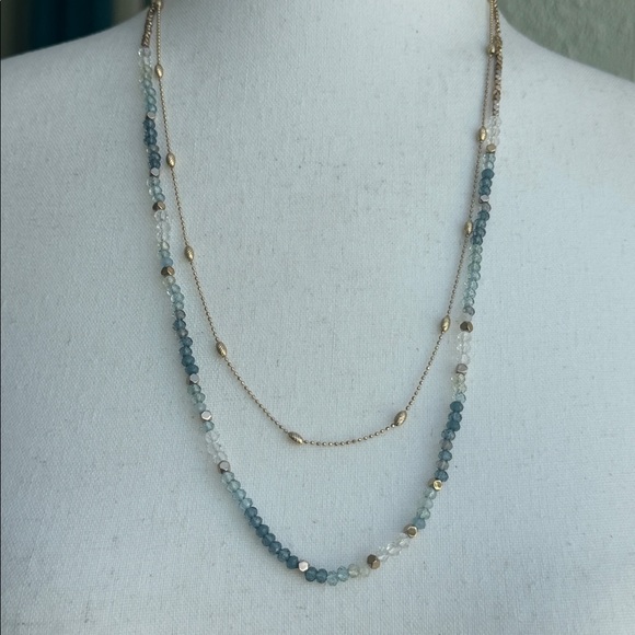 LOFT double strand necklace - NWOT - Picture 1 of 7